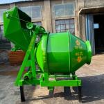 JZC350 JZC500 JZC700 Drum Concrete Mixer Electric Diesel Engine 35m3/H
