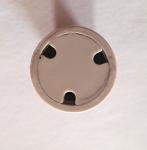 Hard Plastic Safety Plastic Vent Plug Acidproof For Lead Acid Battery M8 * 1.2mm