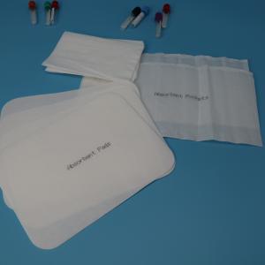 Wholesale 65 Mm X 70 Mm White Absorbent Pads For Laboratory Testing Or Leakage From Small Medical Device from china suppliers