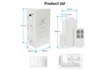 Door Window Alarm Home Security Wireless Magnetic Sensor Burglar Anti-Theft