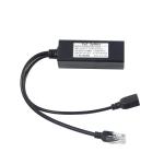 1Gbps Switch Capacity PoE Splitter 48V To 5V 2.4A USB Type A Female 802.3af