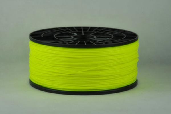 1.26kg /Piece 1.75mm 3D printer PLA filaments, Fluorescein YELLOW 3d printing