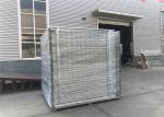 Hot Dipped Galvanized Temporary Fencing Panels OD 38mm wall thick 1.5mm Mesh