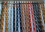 Hanging Aluminum Chain Curtains 2.0mm Fly Insect Screen