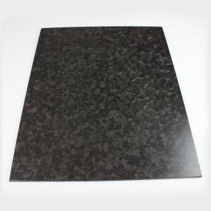 China 1 16 1 8 1 4 Inch Carbon Fiber Composite Sheet Forged Board Mixed Disorderly Texture on sale