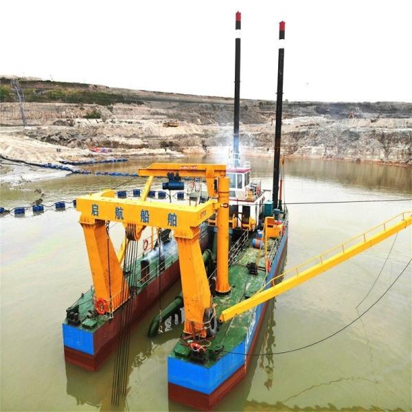 36000.000kg Package Gross Weight River Sand Suction Dredger with Cutter Head and