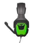 Stereo 3.5mm Wired Gaming Headphone With Led Light Soft Mic,double port or