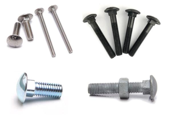 Blue White Zinc Grade 4.8 8.8 Carriage Bolts Square Neck Bolts Decorative
