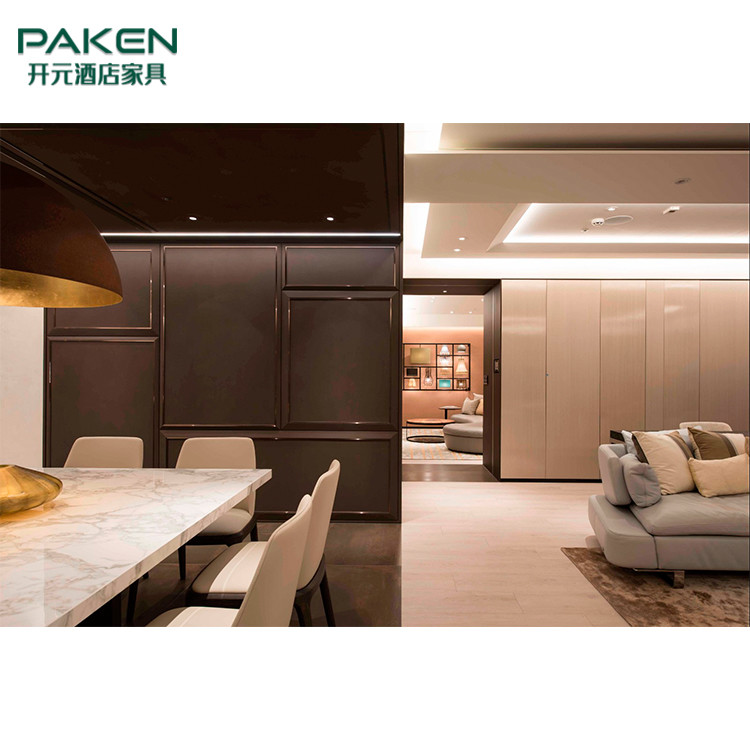 Elegant And Warm Style Customize Modern Villa Furniture Living Room Furniture