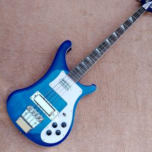 Wholesale 2017 Best Bass Top quality Rick 4003 model Ricken 4 strings Electric Bass guitar in blue color, Chrome hardware, Free sh from china suppliers