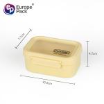 Plastic lunch box air tight seal crisper food storage containers kitchenware
