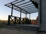 11m2 Waterproof terrace canopies awning polycarbonate balcony canopy outdoor