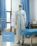 Dispoable waterproof dustproof Protective Clothing made of PP and PE Laminating