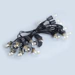 100Ft G40 Outdoor Led Light String Globe Bulbs Black Wire Connectable