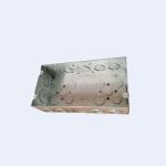 4 Square1/2 inch Raised Duplex Receptacle Industrial Surface Cover 1.60mm
