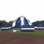Customized Inflatable Water Slides Bouncer Digital Printing