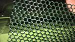 Red Privacy Fence Netting , Hdpe Anti Uv Screen Net For Courtyard