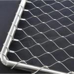 Tensile Strength Flexible Fireproof Metal Rope Mesh 1.2mm ~ 6.0mm Wire 7*7 7*19
