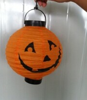 Battery paper lanterns paper lantern Solar lantern Different printing according to your request