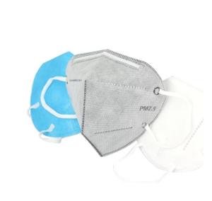 Wholesale Vertical Fold Flat Folding FFP2 Mask Non Woven Fabric Anti-Dust Disposable Mask from china suppliers