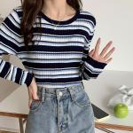 High Elastic Base Thin Women Knit Sweater One Size