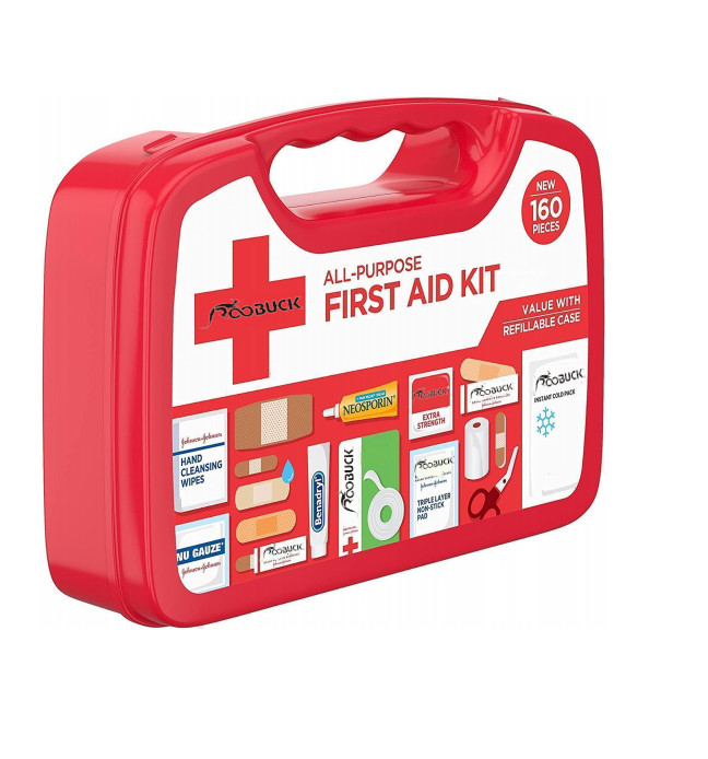 Multipurpose Compact Waterproof Portable First Aid Box PP Plastic For Home