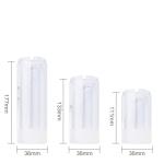 Refillable Airless Pump Bottles Cosmetic With Twist Lotion Pump