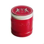 Customized Embossind Wine Bottle Lids 30x45mm Aluminium Ropp Caps