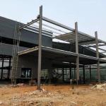 Premium Light Metal Sloping Roof Steel Structure Building Workshop