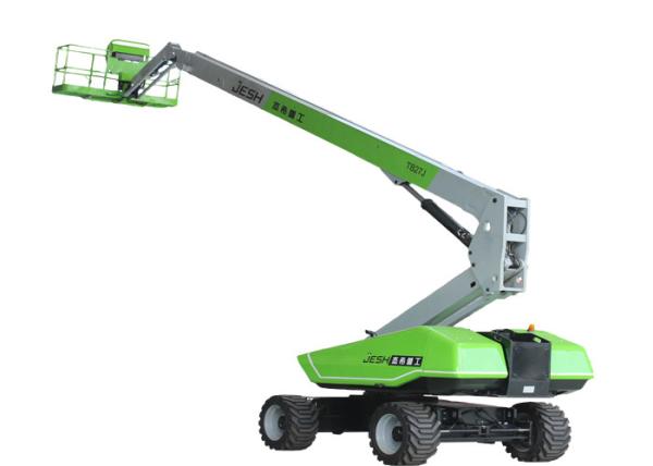 Diesel Engine 27m EWP 360kg capacity telescopic boom lift for building