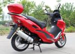 Four Colors Gas Moped Scooter With Windshield CVT , Fast Speed Motor Scooter