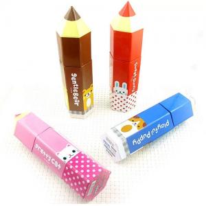 Wholesale Eco-Friendly Cool Pencil Cases For Kids In Pencil Shape from china suppliers