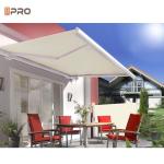 Aluminum Folding Arm Awning Motorized Retractable Full Cassette Awning