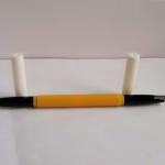 Two Ended Auto Eyebrow Pencil Slim Shape Long Standing Multi Color Optional
