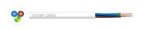 Wholesale White 3 Wire Cable Flexible Bs6004 Cable 318-Y H05VV-F BS EN 50525-2-11 from china suppliers