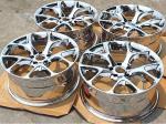 PVD Hard Chrome Plating Machine , Strong Adhesion Film On Automotive Wheel / Hub
