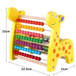 Wooden Toy Digital Puzzle Blocks for Children's Hand Playing Age Range 0 to 24