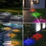 Solar Powered Garden Lights IP65 Waterproof 20 Hours Working Time Outdoor LED