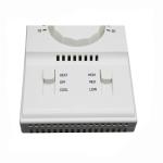 AC220V Room and Fan Coil Thermostat Working with 3 Speed Fan