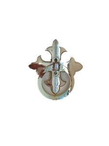 Wholesale Lightweight Coffin Casket Accessories ABS Plastic Casket Corner Flower from china suppliers