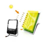 Bridgelux Chip 6500k 30w Solar Flood Light With On Off Switch