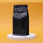 Flat Bottom Coffee Bag 12oz 16oz 180g One-Way Exhaust Valve Pet Aluminized