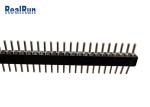 40P 1.778mm Pitch Round Male Header L10.0 Straight 1 Row DIP