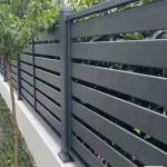 Flooring Installation Steel Slat Parapet Balustrades Handrails with Weather