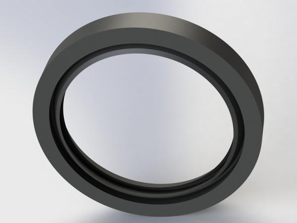 Water-Lubricated Bearing Ship Propeller Shaft Seal Made of Elastomeric Polymer