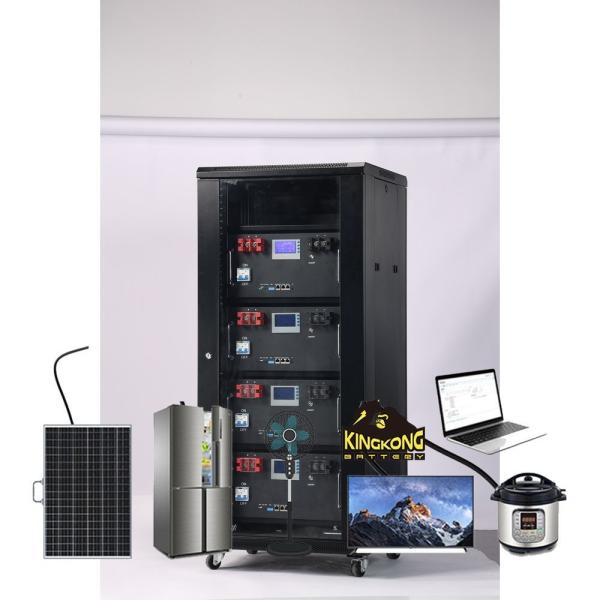 Rack Mounted 51.2V 120Ah 6Kwh 48V LiFePO4 Solar Inverter Energy Storage Battery