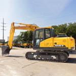 Hydraulic Crawler Excavator ZG135S Ergonomic Design With Spacious Driving Space
