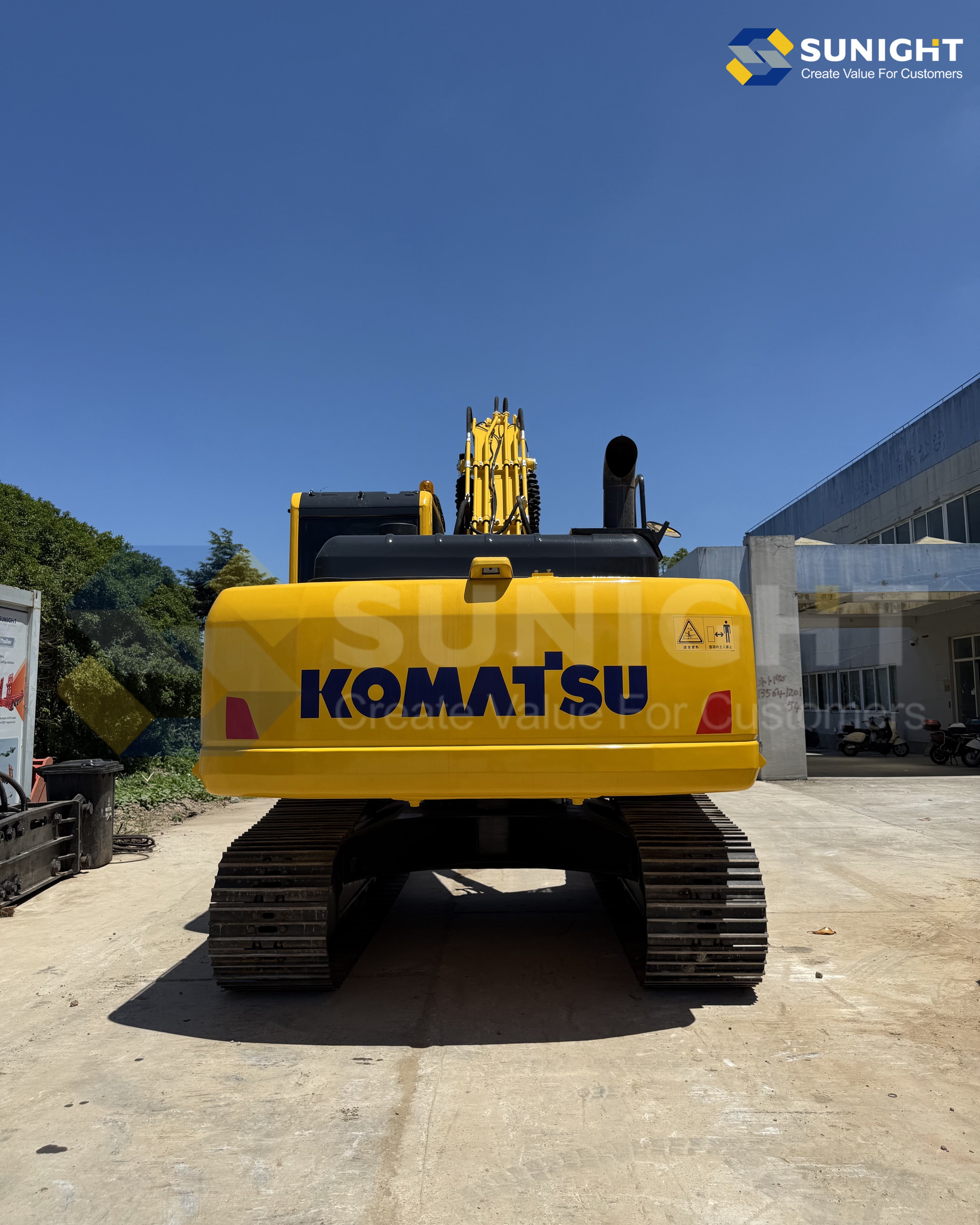Hot Selling Used Komatsu PC210LC Hydraulic Crawler Excavator 21 Ton Large Excavator PC210LC Second-Hand Digger