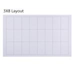 125khz Rfid Smart Card Inlay Prelam Sheet A4 Size PVC White