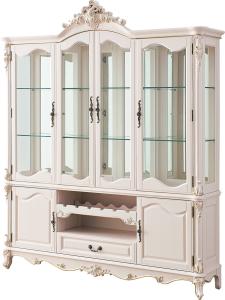 Wholesale Wooden Glass Whiskey Dining Room Cabinet OY-JG02 from china suppliers